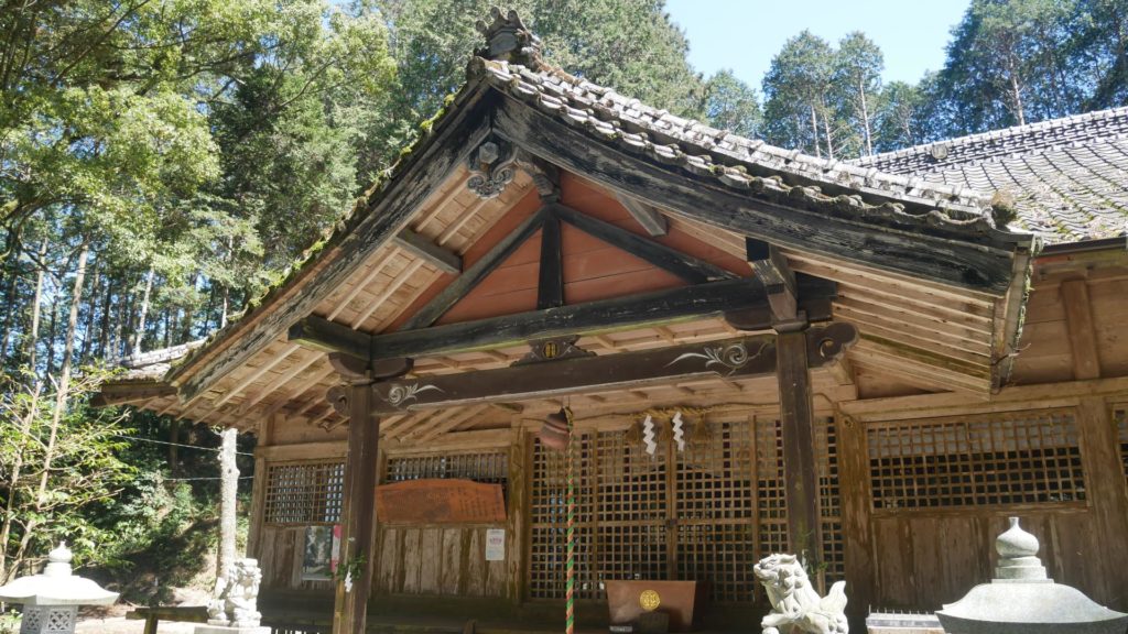 久米熊野座神社 久米城の社 Harada Office Weblog