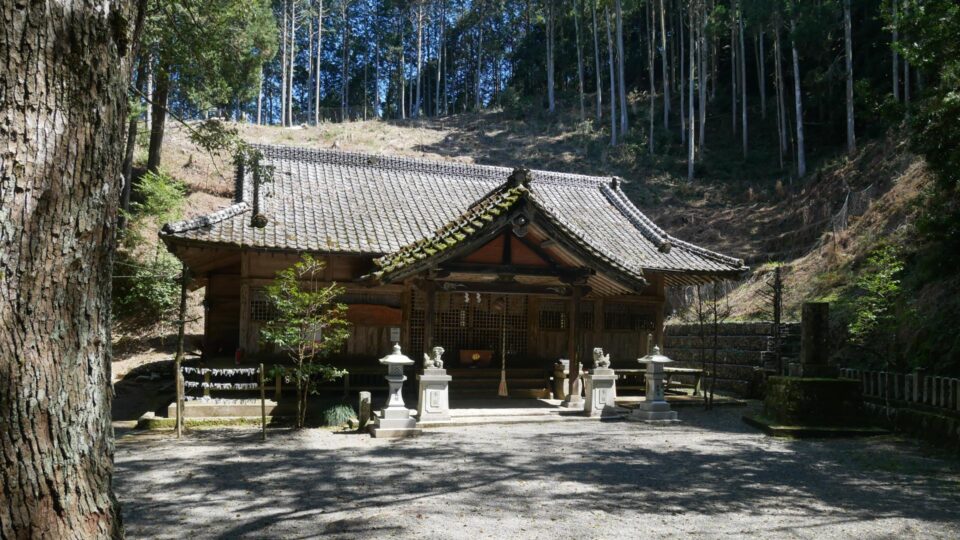 久米熊野座神社 久米城の社 Harada Office Weblog