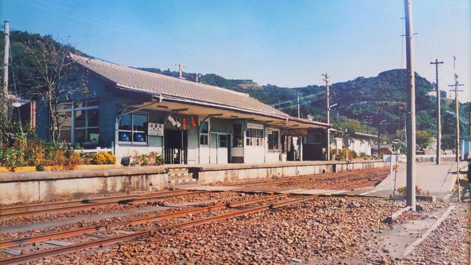 古江鉄道記念公園　駅舎が現存するかつての古江線終点駅