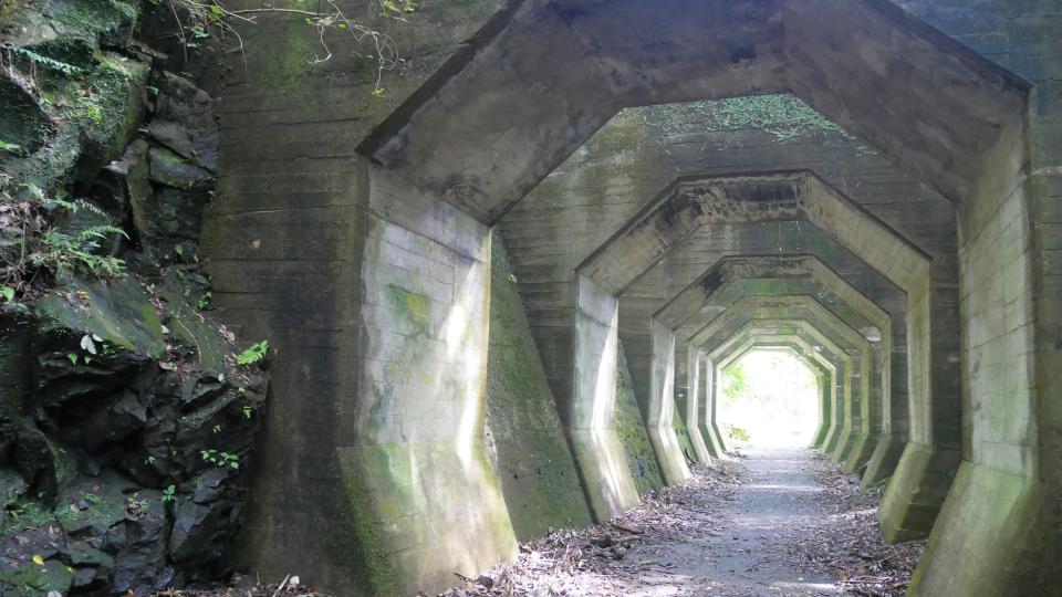 八角トンネル 廃線後半世紀を経過した熊延鉄道の数少ない遺構 Harada Office Weblog
