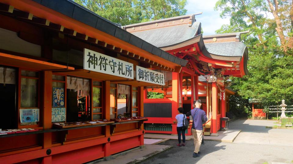 枚聞神社 開聞岳を臨む薩摩国一の宮には玉手箱があった│Harada