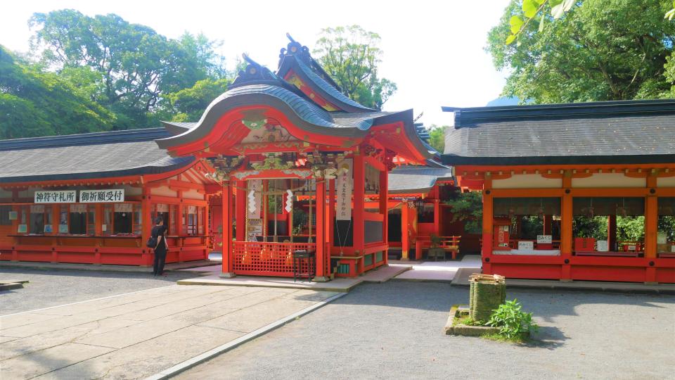 枚聞神社 開聞岳を臨む薩摩国一の宮には玉手箱があった│Harada