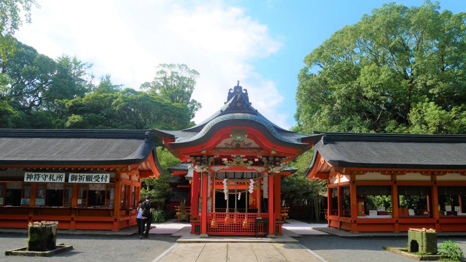 枚聞神社 開聞岳を臨む薩摩国一の宮には玉手箱があった│Harada