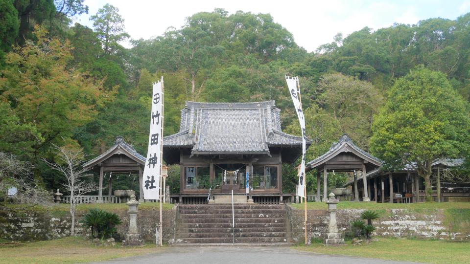 竹田神社 島津忠良公と いろは歌 のいにしへの道 Harada Office Weblog