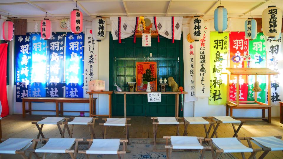 羽島崎神社　串木野のゴンザ神社と太郎太郎祭り