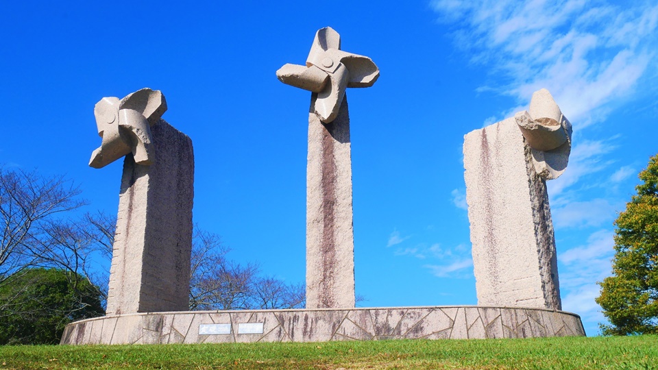石のかさぐるま 本当に風でまわる九州唯一の石造風車│Harada Office