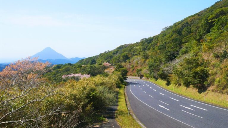 指宿スカイライン 通行料金以上の満足感を得られる展望台からの眺望