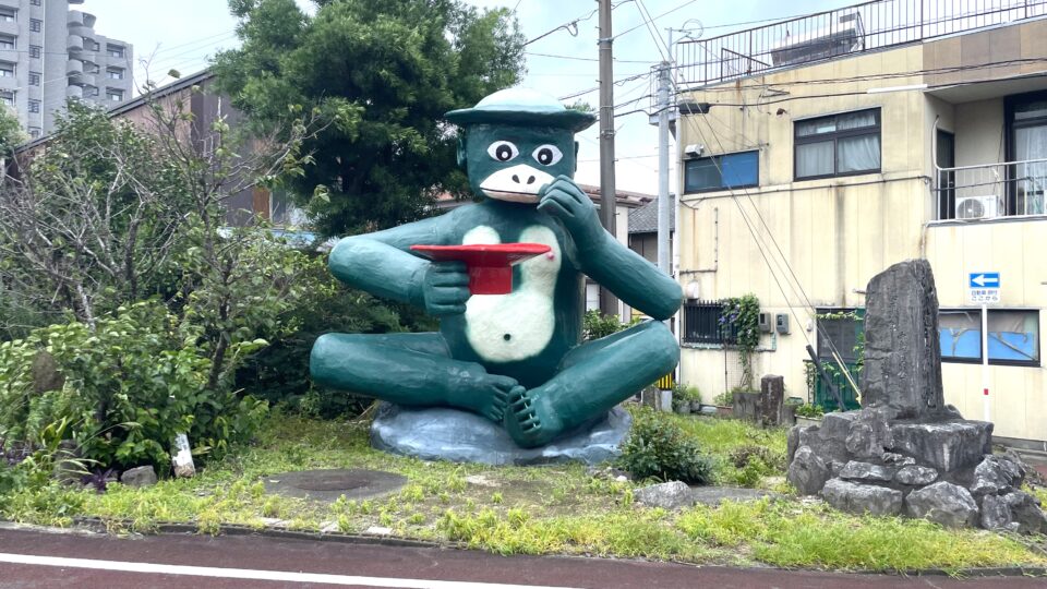 河童像 日本初のガラッパ渡来地は八代の歴史上の重要ポイント│Harada