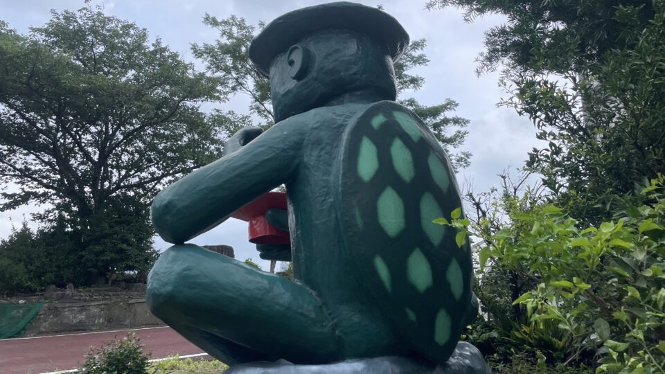 河童像 日本初のガラッパ渡来地は八代の歴史上の重要ポイント│Harada