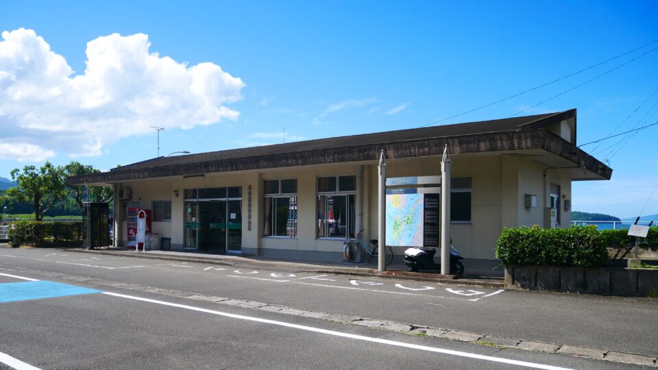 水俣港汽船発着所 かつては天草へカーフェリーで行けた旅客港